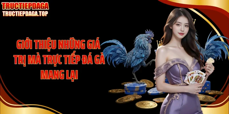 Giới Thiệu những giá trị mà Trực tiếp đá gà mang lại
